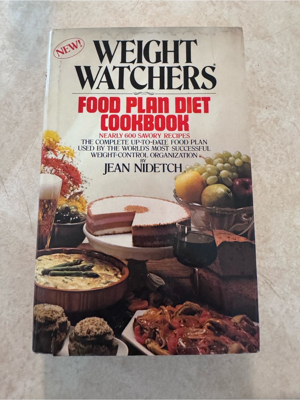 Weight Watchers Food Plan Diet Cookbook by Jean Nidetch